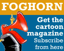 Get a free Foghorn Cartoon Magazine for Artbuyers