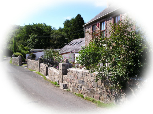 Maesachddu Farm near Carmarthen, West Wales, UK