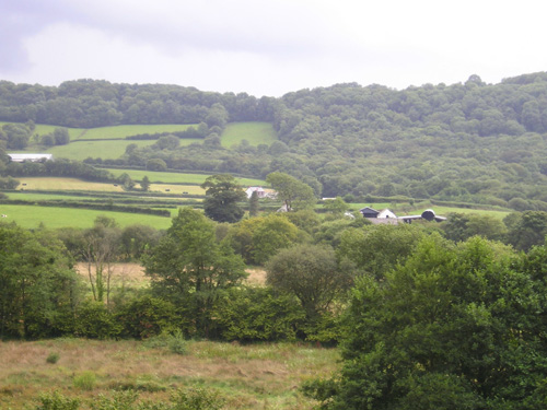 Maesachddu Farm near Carmarthen, West Wales, UK