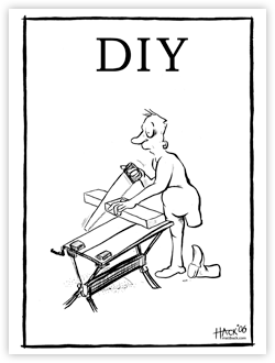 DIY, cartoon, joke